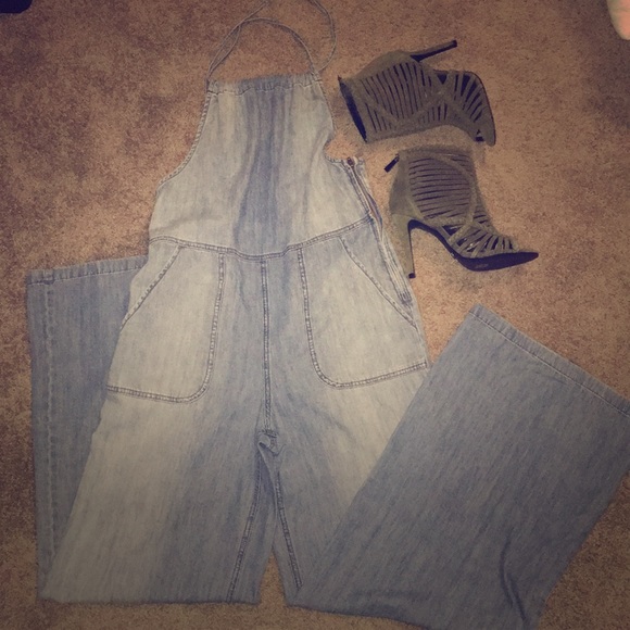 Free People Other - Free People Wide Leg Jump Suit - Size 6